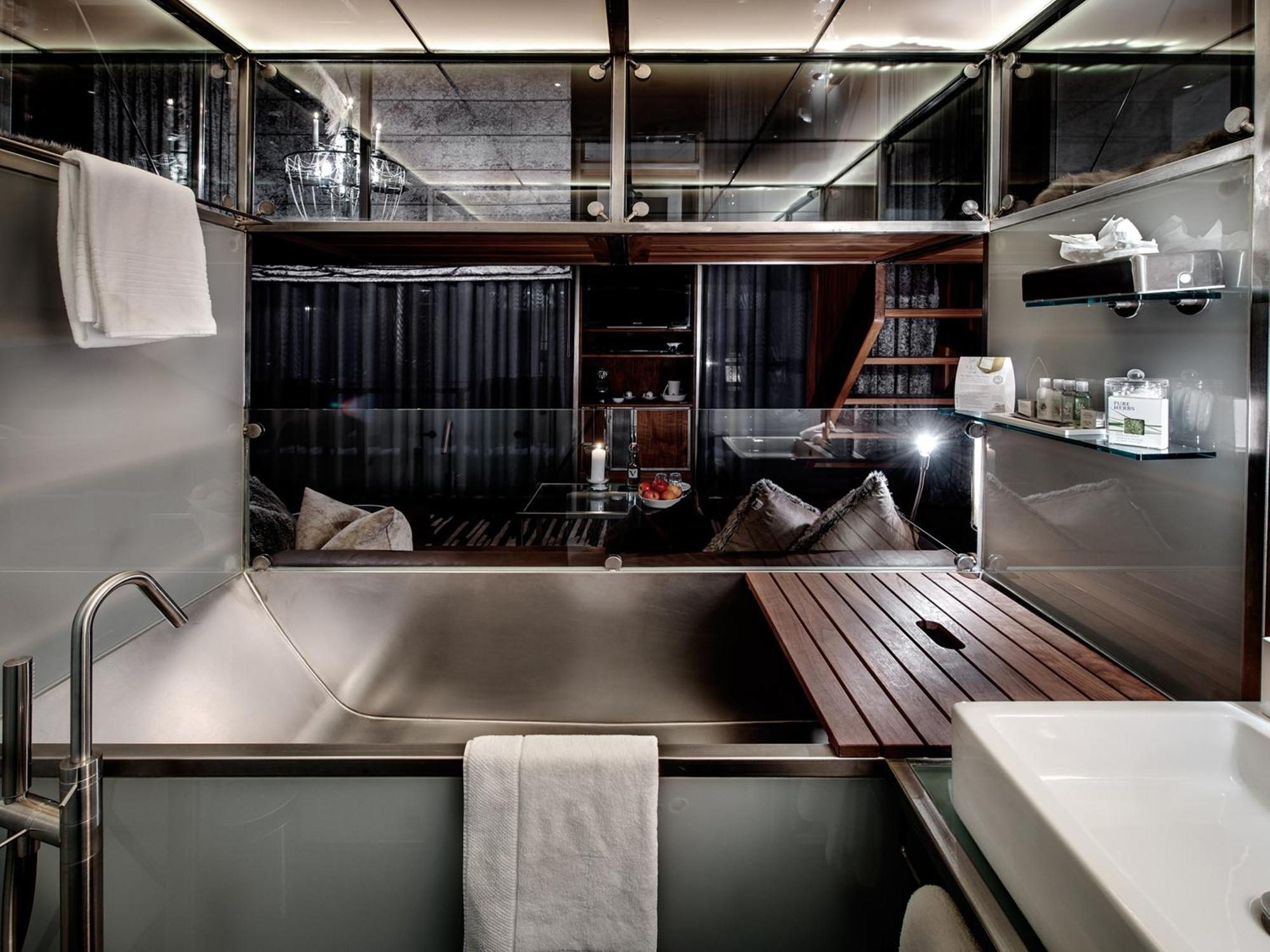 Backstage Boutique Spa Hotel Церматт Экстерьер фото
