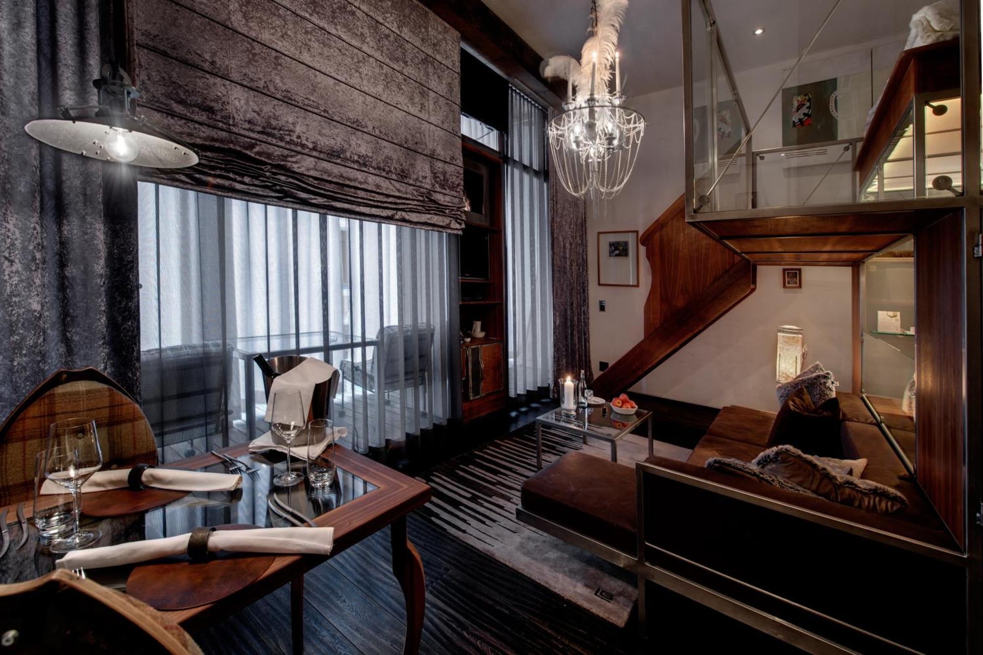 Backstage Boutique Spa Hotel Церматт Экстерьер фото
