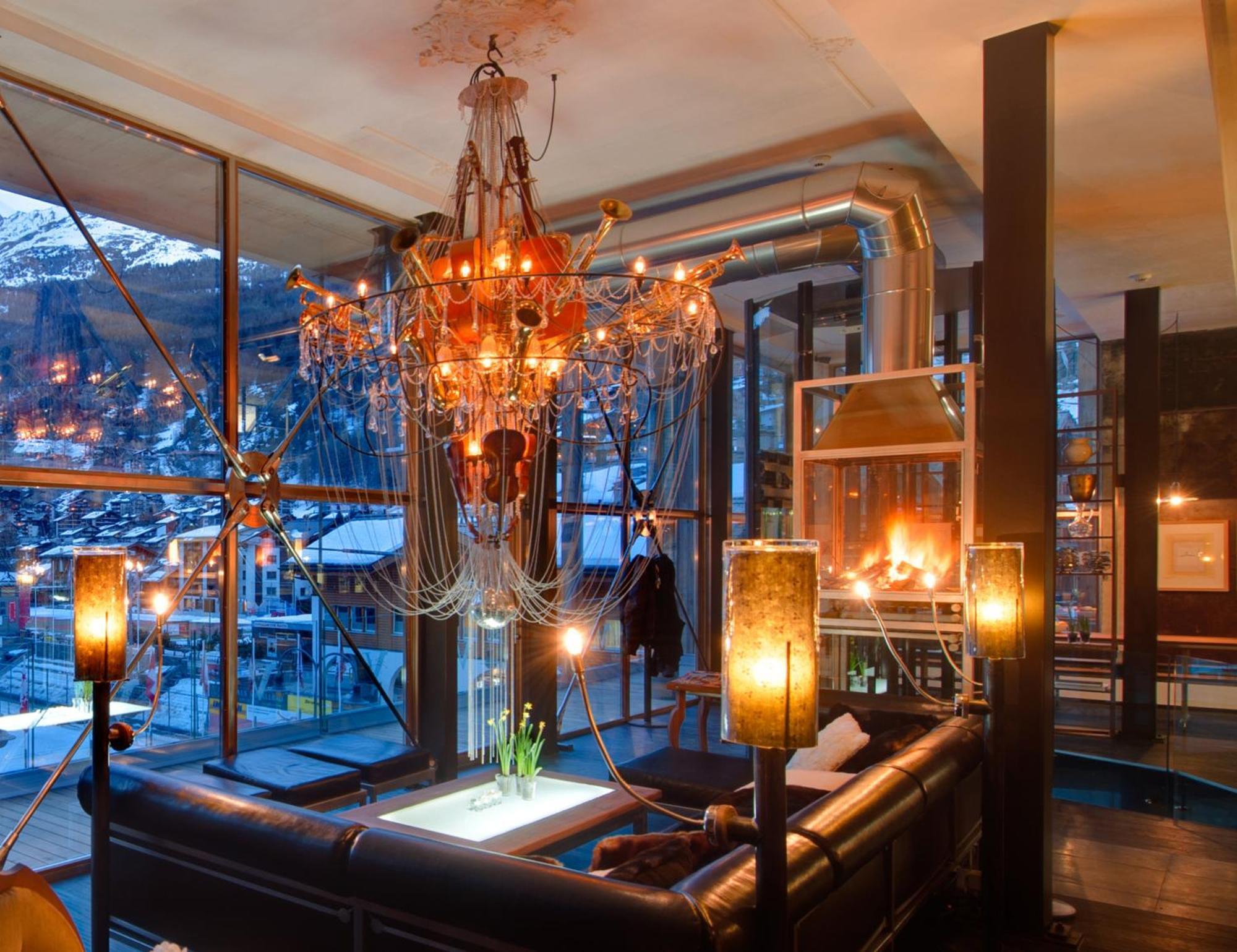 Backstage Boutique Spa Hotel Церматт Экстерьер фото